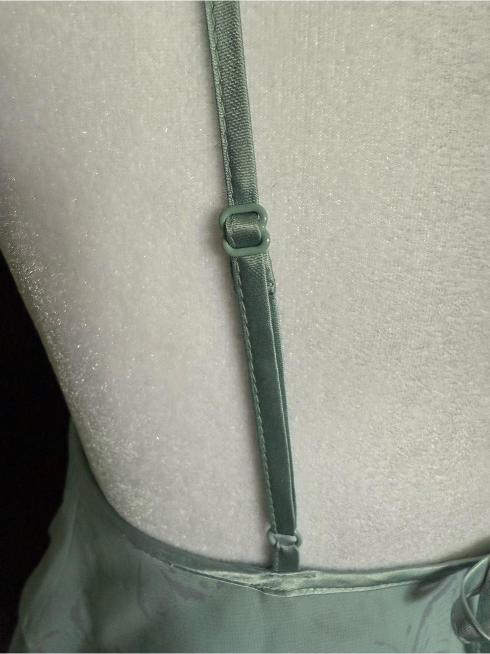 Y2K Victoria’s Secret Sheer Blue Butterfly Lingerie Empire Waist Camisole Top - Picture 7 of 10